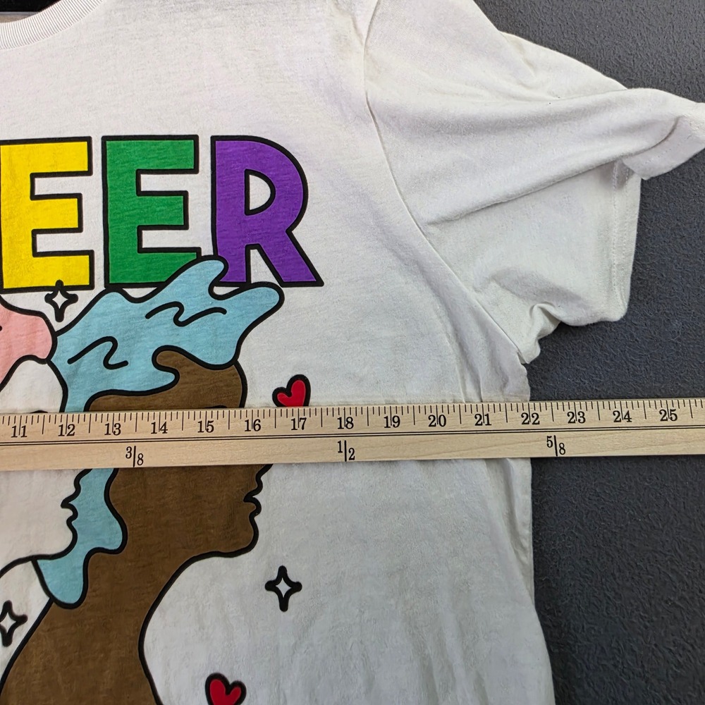 Target takepride Queer Graphic T-Shirt White XXL LGBTQ Pride Month Tee 3147 - Picture 4 of 6